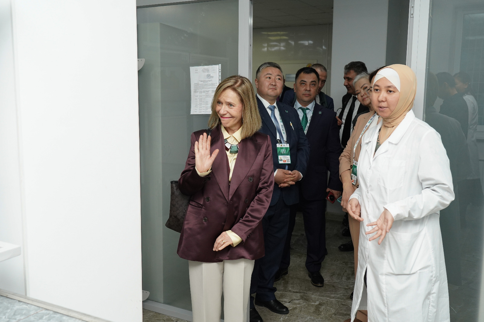 Secretary General of the World Meteorological Organization Celeste Saulo, as well as permanent representatives of the organization's members, visited Kazhydromet RSE.