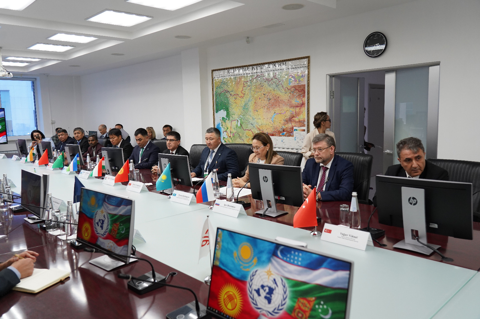Kazhydromet organized multilateral meetings with representatives of national hydrometeorological services of Asian countries with the participation of the Secretary General of the World Meteorological Organization Celeste Saulo
